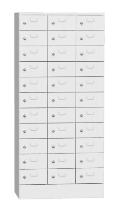 Skříň na třídění pošty SVO_33_B33 bez vhozu