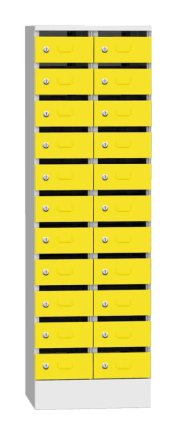 Skříň na třídění pošty SVO_32_A22 s vhozem - 2
