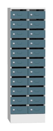 Skříň na třídění pošty SVO_32_A22 s vhozem - 6