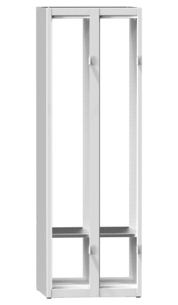 Kovová šatní skříňka dvoudveřová XS52-15 - 2