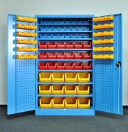 Dílenská skříň Kovos s plastovými boxy SPZ_11_0003_C_VAR_5