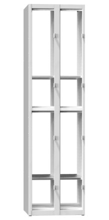 Šatní skříňka dělená XS84-18 - 2