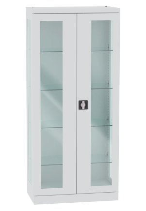 Skříň se skleněnými dveřmi Malow NSML 115