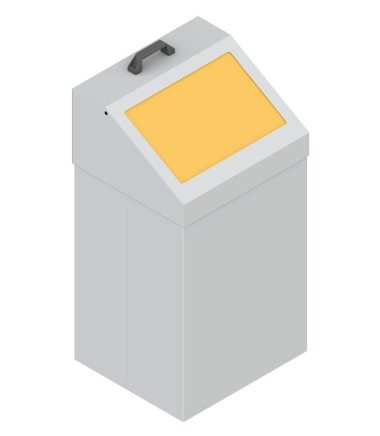 Odpadkový koš typ KOS 1267 - 6