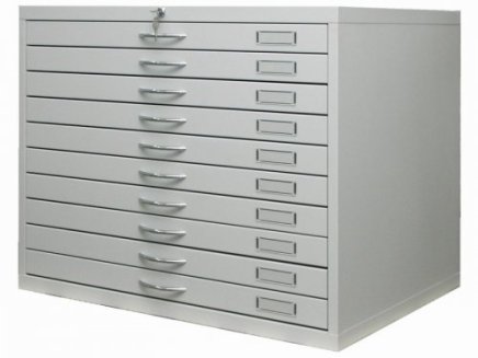 Výkresová skříň - na mapy a výkresy formátu A1 typ VKS A1B - 4