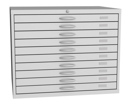 Výkresová skříň - na mapy a výkresy formátu A1 typ VKS A1B - 10