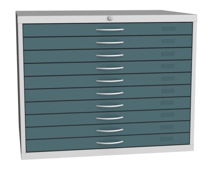 Výkresová skříň - na mapy a výkresy formátu A1 typ VKS A1B - 5