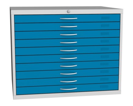 Výkresová skříň - na mapy a výkresy formátu A1 typ VKS A1B - 8