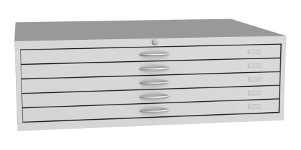 Mapová skříň - na mapy a výkresy formátu A0 typ VKS A0A - 10