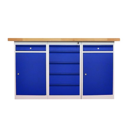 Dílenský stůl s podstavným kontejnerem CE15_1P51P