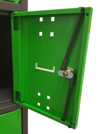 Skříň na dobíjení mobilních zařízení s USB porty SBE_32_B8 - 4