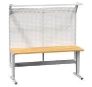 Krokově stavitelný stůl s nástavbou (2 modely)