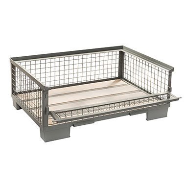 Gitterbox poloviční půlsklopný / 1200 x 800 x 400 mm - 3