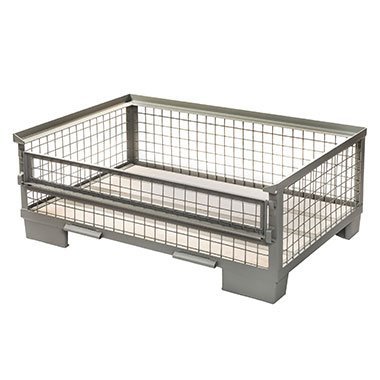 Gitterbox poloviční půlsklopný / 1200 x 800 x 400 mm