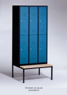 Šatní skříň kovová CP 8350-40