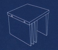 Výsuvný rám pro závěsné pořadače CombiSec 350-450