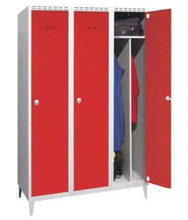 Šatní skříňka A4348 - dvouplášťové dveře - 5
