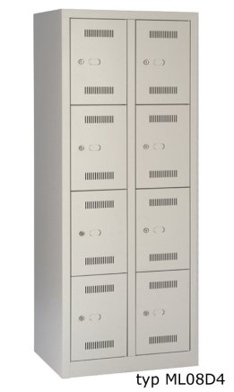 Šatní skříňka BISLEY ML08D4
