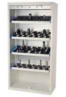 Skříň pro NC nástroje s hliníkovou roletou 02.289.00A s výbavou