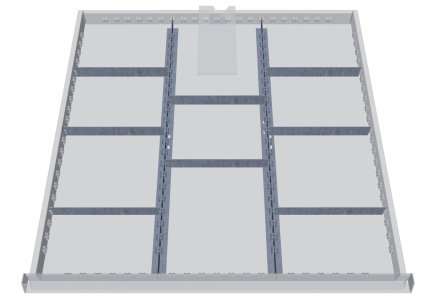 Kovové dělení zásuvek 139BLH150A