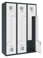 Šatní skříň kovová Sul 43 W šířka 1200 mm