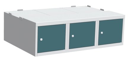 Šatnový podstavec LBX 43A - 1200 mm - 6