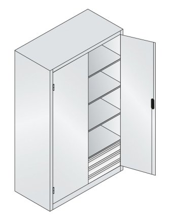 Dílenská skříň CP 8932-503 - 6