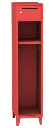 Šatní skříň kovová typ HAN-41A - 2