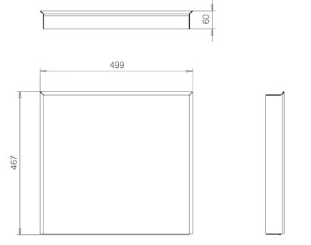 Záchytná vana bez roštu SCH VAN 04PZ - 2