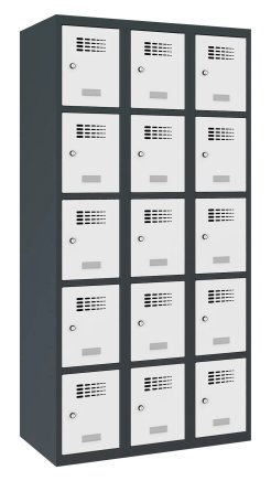 Šatní skříň dělená Sus 335 W šířka 900 mm