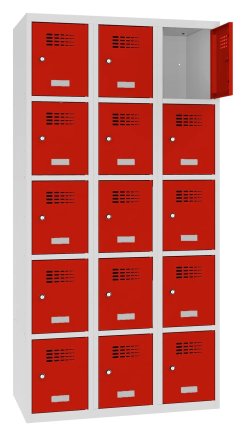 Šatní skříň dělená Sus 335 W šířka 900 mm - 4