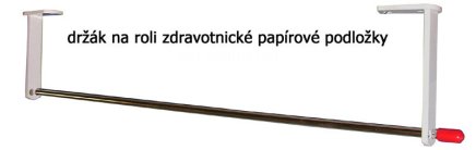 Držák role hygienických podložek