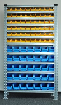 Regál s plastovými boxy 877851009_VAR_2