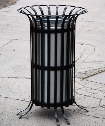 Venkovní odpadkový koš Hrabě 1035 - 2