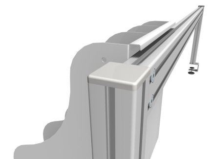 Závěsný držák dokumentů formátu A4 svislý - 3