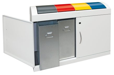 Odpadkový koš na tříděný odpad TD 4 - 1