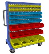 Pojízdný oboustranný panel s vybavením PSZ_21_B_VAR_4