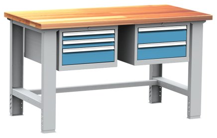 Dílenský stůl Kovos, set DPS 108