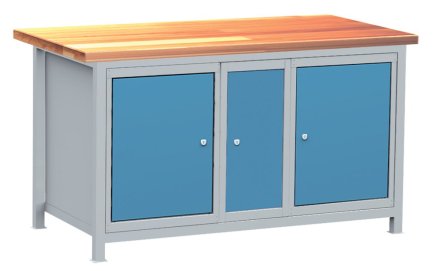 Dílenský stůl s kontejnery, set DPJ 105