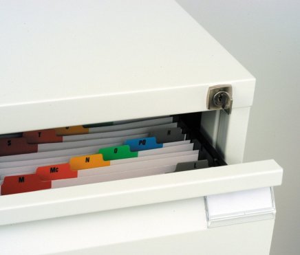 Kartotéka A5 - lístkovnice kovová Bisley BCF96 - 8