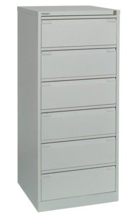 Kartotéka A5 - lístkovnice kovová Bisley BCF96 - 4