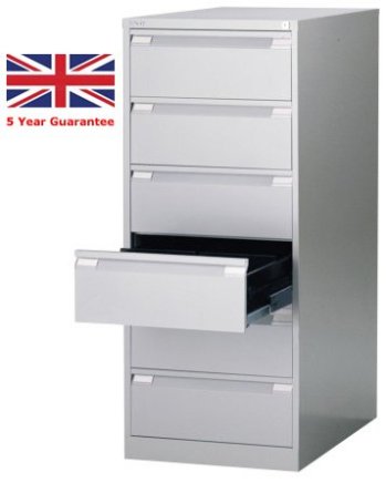 Kartotéka A5 - lístkovnice kovová Bisley BCF96 - 5