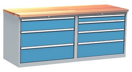 Dílenský stůl Kovos, set DPS 212