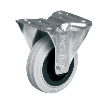 Kola šedá guma, průměr 100, 125, 160 nebo 200 mm - 1