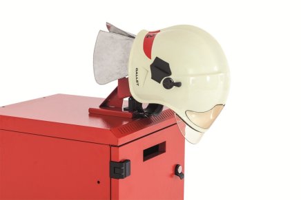 Výklopný držák přilby RAL 3000 - 4