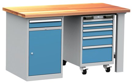 Dílenský stůl Kovos, set DPS 107