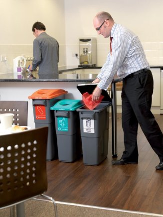 EcoSort nádoba na třídění odpadu v interiéru (2 modely) - 3