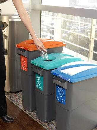 EcoSort nádoba na třídění odpadu v interiéru (2 modely) - 5