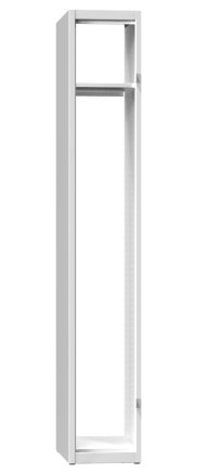 Kovová šatní skříňka jednodveřová XS31-18 - 2