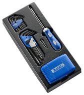 Sada pro šroubování s ráčnovým šroubovákem